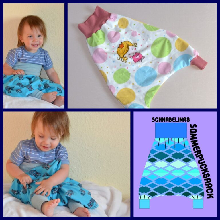 Gratis Schnittmuster Sommerpucksack (Gr. 46-116) von Schnabelina