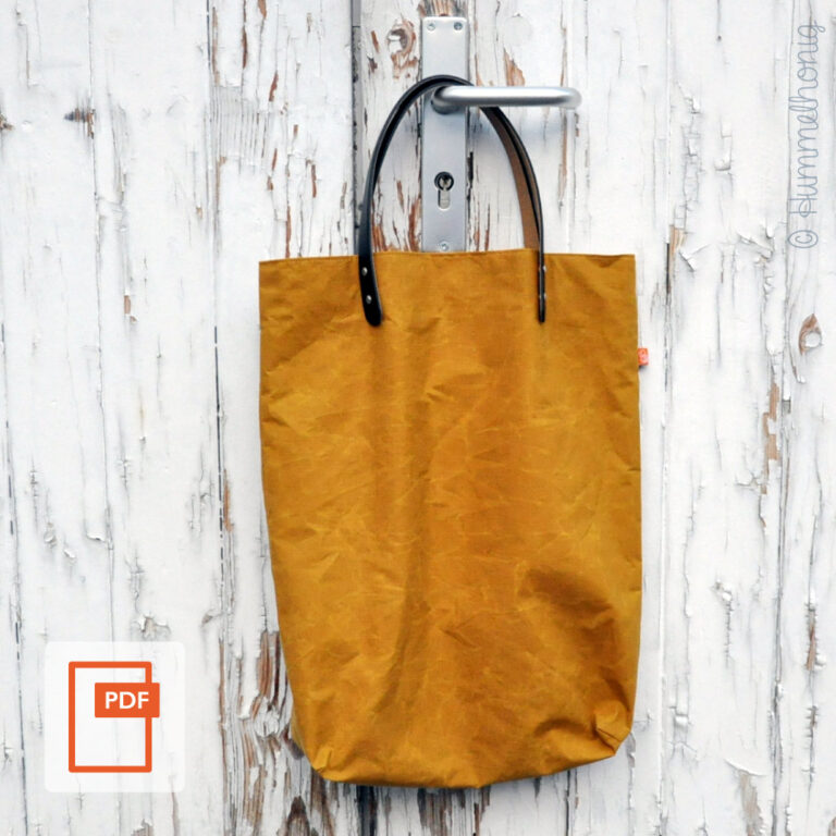 Kostenloses Schnittmuster Shopper von Hummelhonig