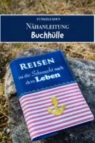 Buchhülle nähen