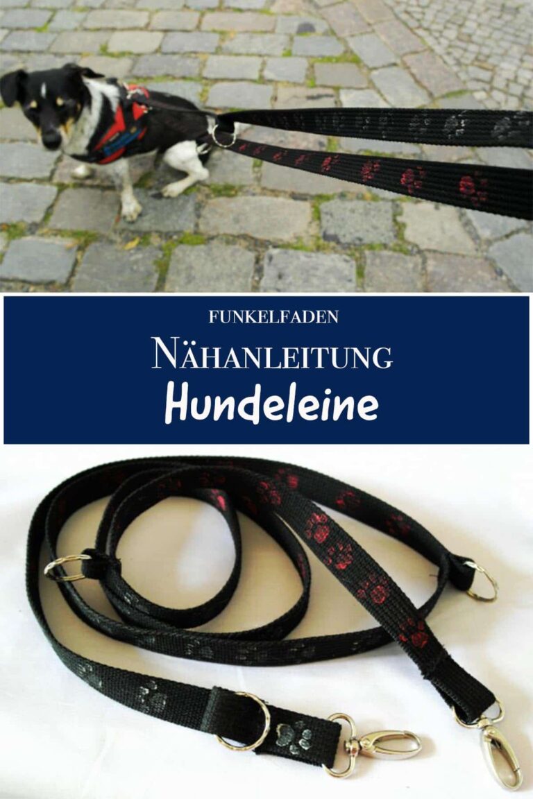 Hundeleine nähen