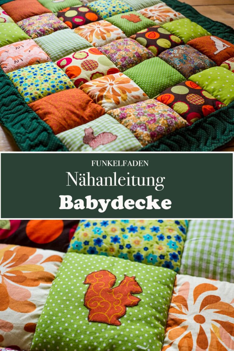 Krabbeldecke nähen